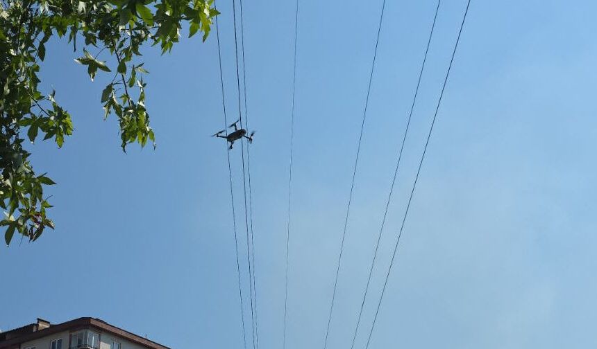 Ereğli'de dronlu trafik denetimi sıklaştırıldı