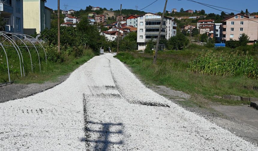Ören mahallesinde çalışmalar tüm hızıyla devam ediyor