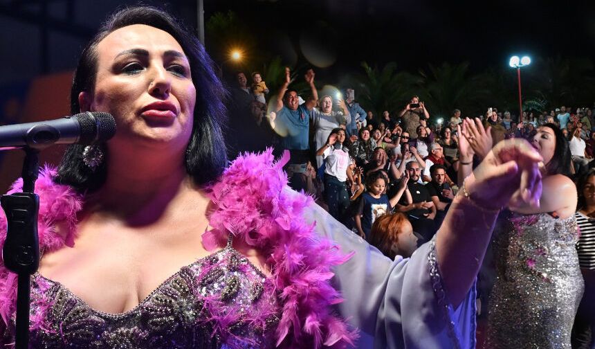 Diva Yağmur Okur, Ereğli’de festival havası estirdi