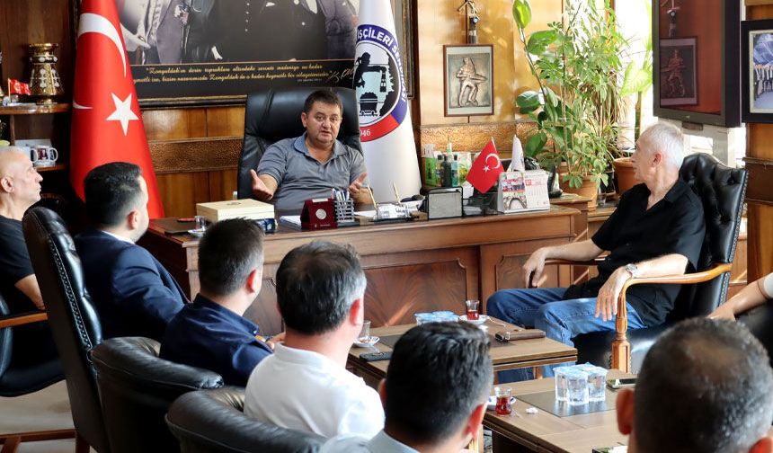 Çaycumalılar Derneği’nden GMİS’e ziyaret