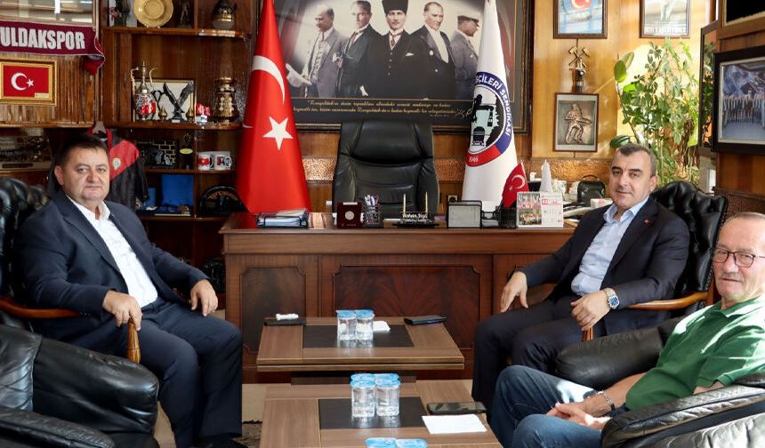 Çolakoğlu'ndan Genel Başkan Yeşil'e ziyaret