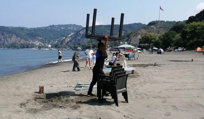 Çadır ve baraka işgalleri kaldırıldı