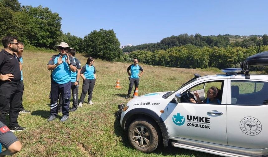 UMKE personeline sürüş eğitimi verildi