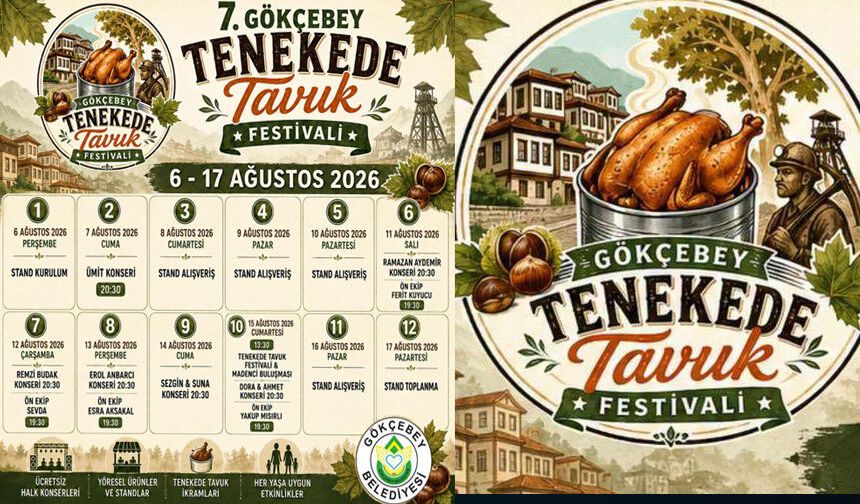 7. Tenekede Tavuk Festivali Başlıyor