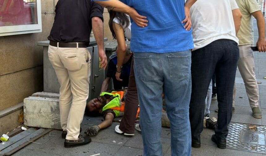 12 metreden düşen çatı ustası ağır yaralandı