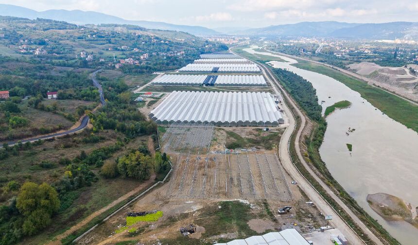 Çaycuma’da 14 bin metrekarelik teknolojik sera kuruluyor