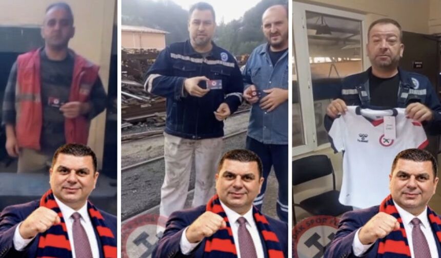 Madencilerden Cem Dereli’ye anlamlı teşekkür