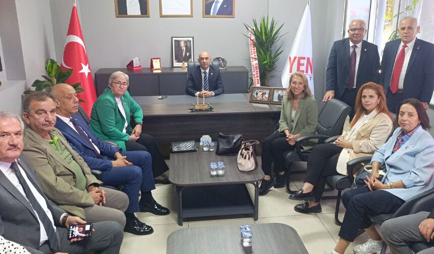 Yeni Parti heyetinden Zonguldak teşkilatına ziyaret