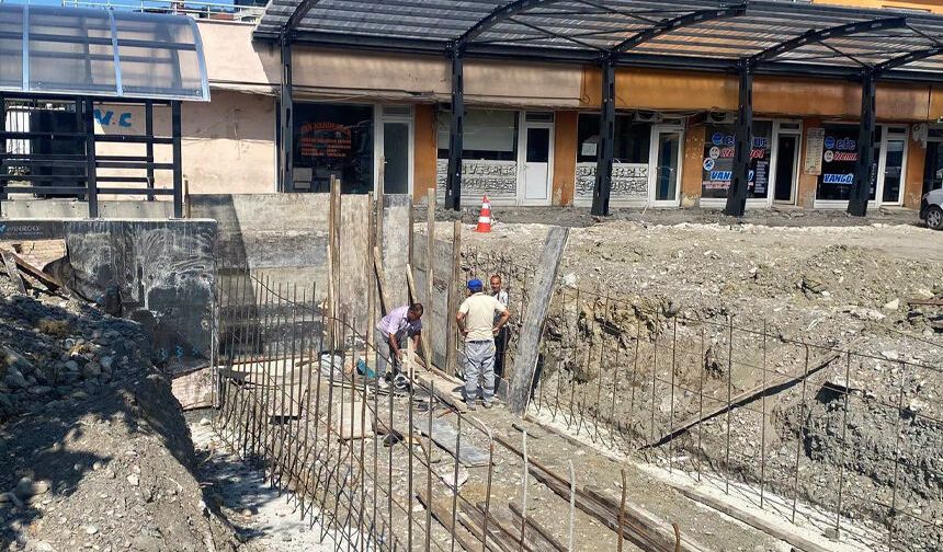 Gökçebey’de alt geçit çalışmaları başladı