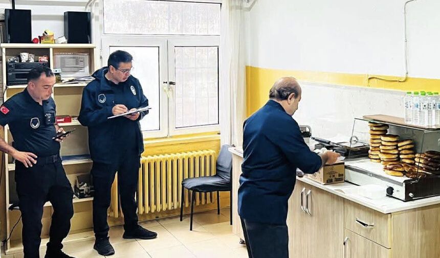 Kilimli'de okul kantinlerine sıkı denetim