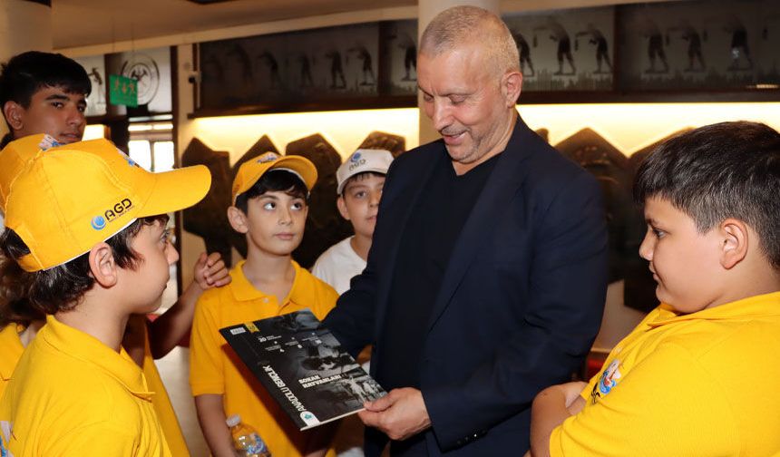 AGDLİ Çocuklar Demir'i ziyaret etti