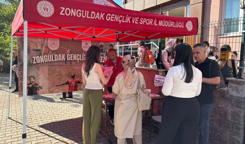 Üniversiteli gençlere Zonguldak’ta sıcak karşılama