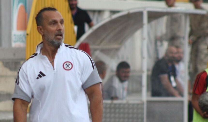Zonguldakspor'da Barış Şeref istifa etti