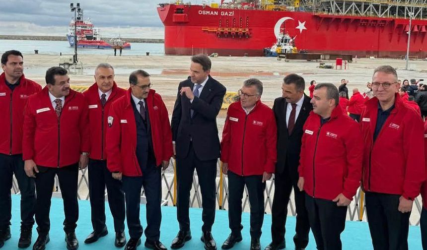 Osman Gazi, Karadeniz’de 20 yıl boyunca doğal gaz üretecek