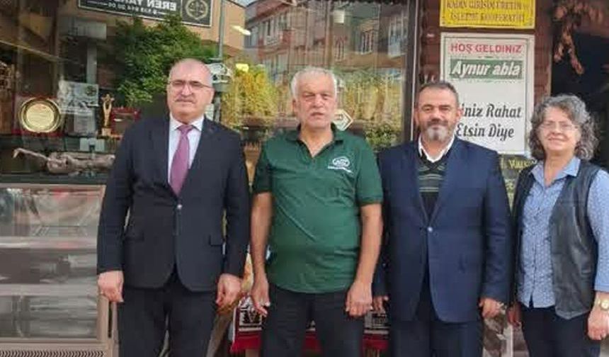 Tarım İl Müdürü Ağan'dan Aynur Abla'ya ziyaret