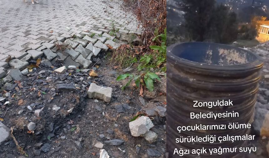 Çınartepe’de bozuk yollar ve açık giderler tepki çekiyor