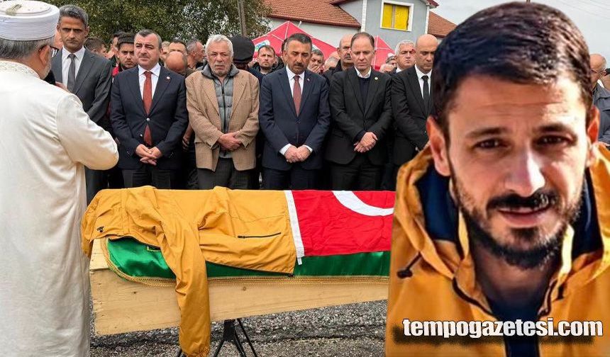 Maden şehidi Murat Kaya son yolculuğuna uğurlandı