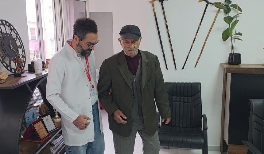 72 Yaşındaki Madencinin Yürüme Umudu Gerçek Oldu
