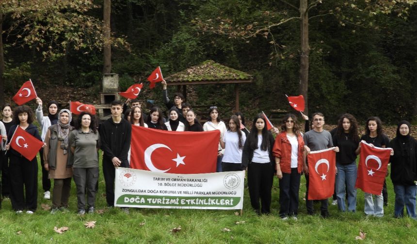 Cumhuriyet coşkusu tarih ve doğayla buluştu