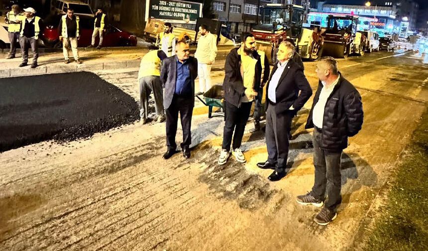 Saffet Bozkurt, Kepez yolu ve akıllı kavşak çalışmalarını inceledi