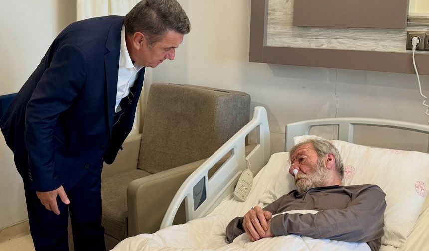 Tahsin Erdem’den Kenan Akçaharman’a 'geçmiş olsun' dedi