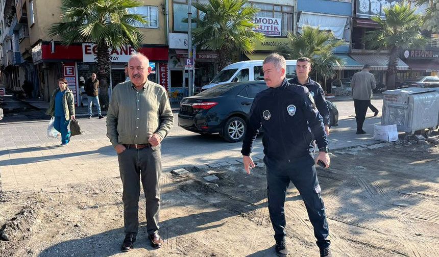 Gökçebey’de yeni meydan ve dolmuş alanı düzenleniyor