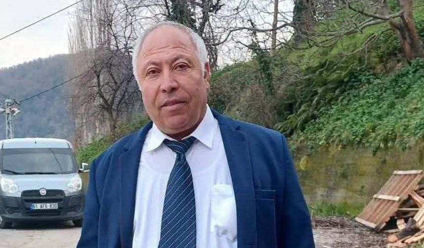 Zonguldak belediyesi Temizlik şefi İsmail Çelik hayatını kaybetti
