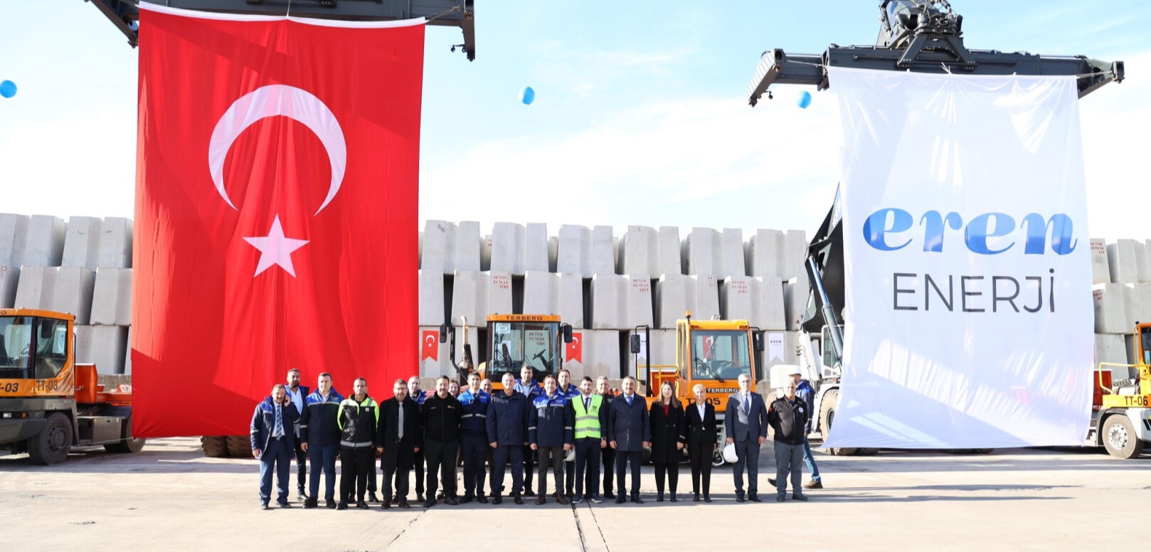 Vali Hacibektasoglu Eren Enerji Limani Ndaki Rihtim 4 Kapasite Artisini Yerinde Inceledi 3438