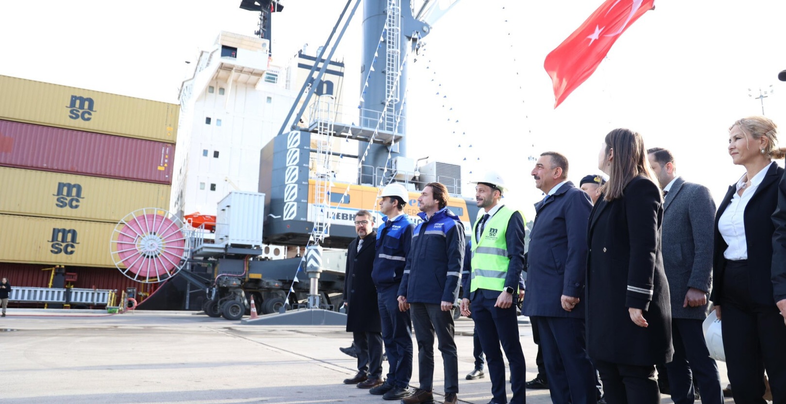 Vali Hacibektasoglu Eren Enerji Limani Ndaki Rihtim 4 Kapasite Artisini Yerinde Inceledi 3441