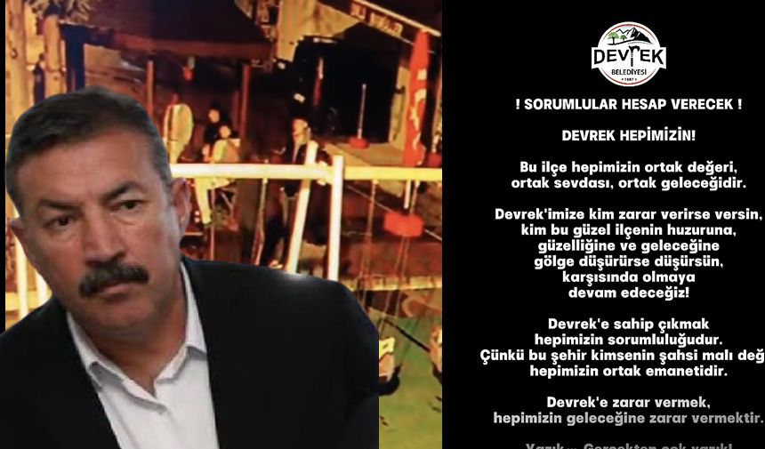 Devrek Belediyesi’nden gençlere “Hesap verecekler” çıkışı tepki çekti!